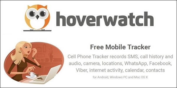 HoverWatch Android للتجسس على WhatsApp