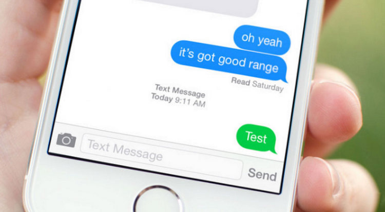 Spy text messages on iPhone