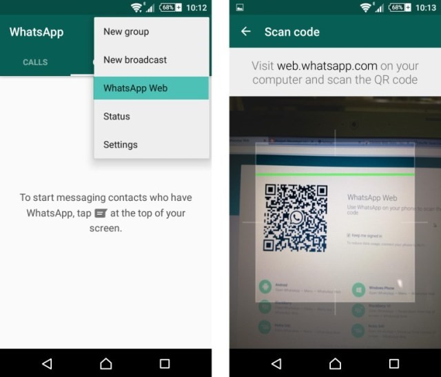 Hack WhatsApp account