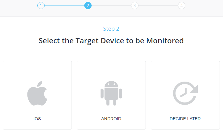 select the target device 1 - 妻をスパイする方法：隠された事実を知る必要があります