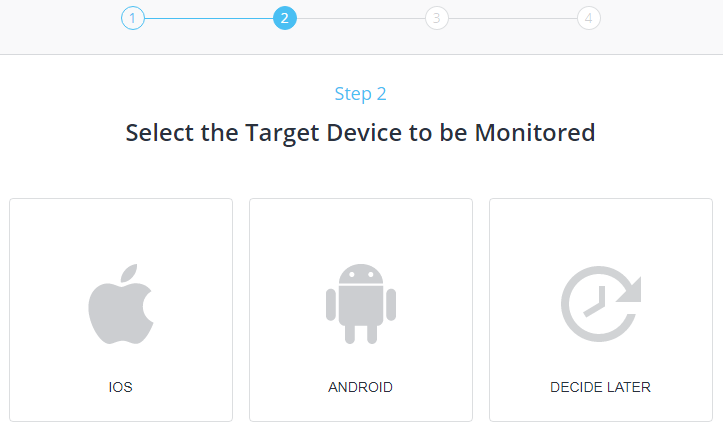 select the target device 7 - 最高のKikハッキングアプリの使用方法：3つのKikハッキングソリューション