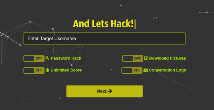 Hacking Snapchat without Survey and without Downloads using Snespy