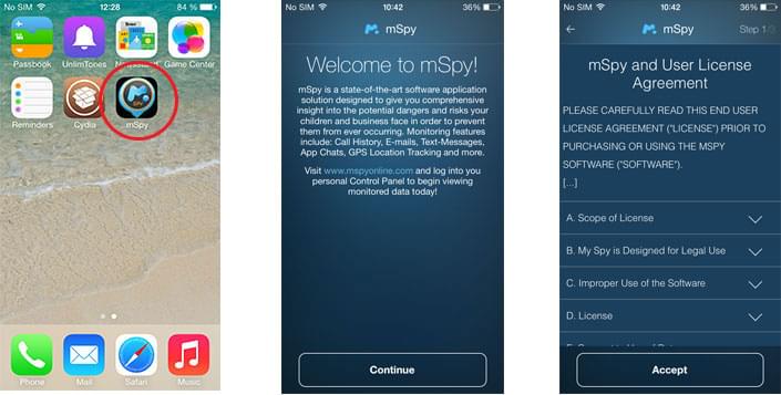 iphone spy 5 - iPhoneにmSpyをインストールする方法